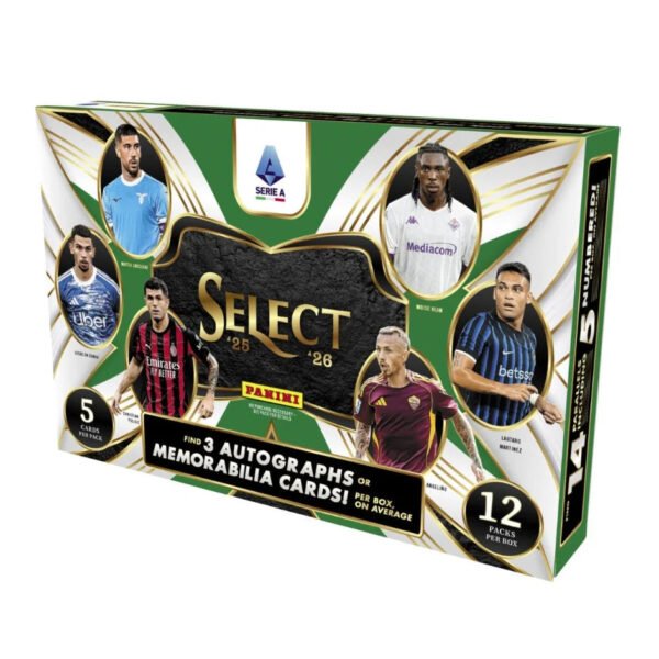 2025-26 Panini Select Serie A Soccer Hobby Box