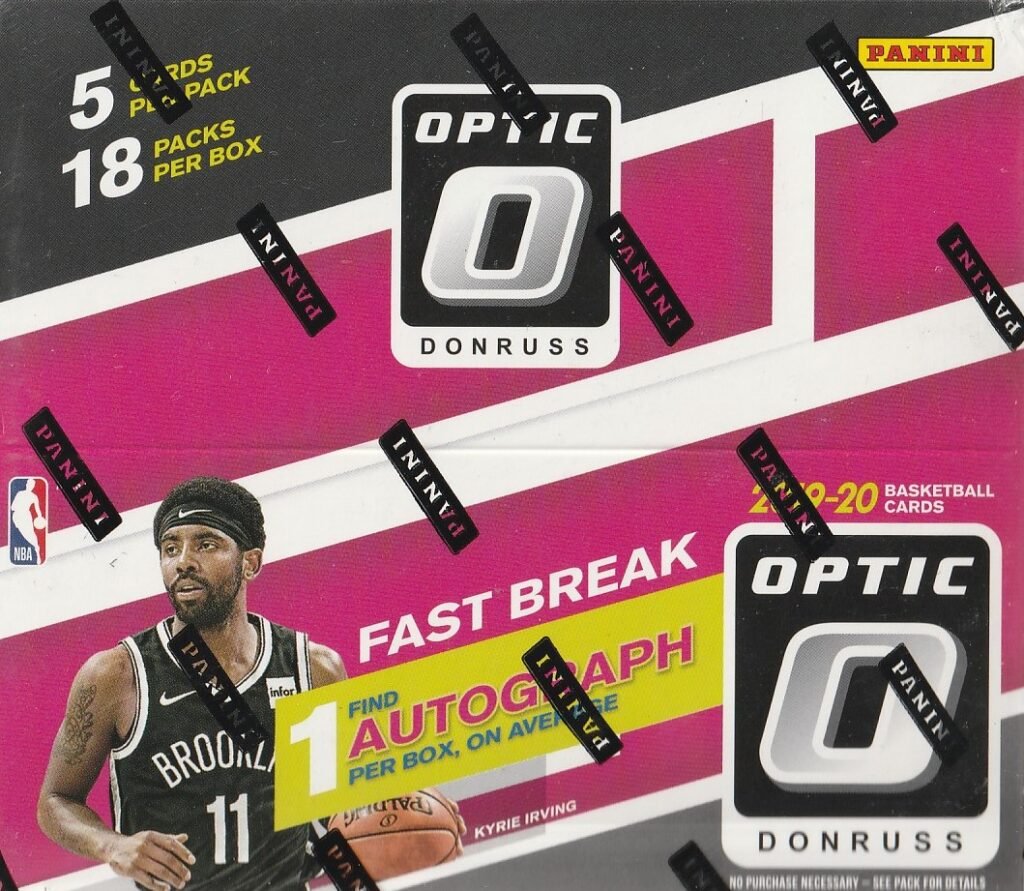 2019-20-OPTIC-FASTBREAK-1024x891_c1f62299-003b-4212-9481-ba168094715b 2019-20 Optic Basketball Fast Break 20 Box Case - Image 1