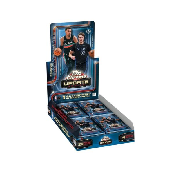 2025-26 Topps Chrome Update Series Basketball Hobby Box