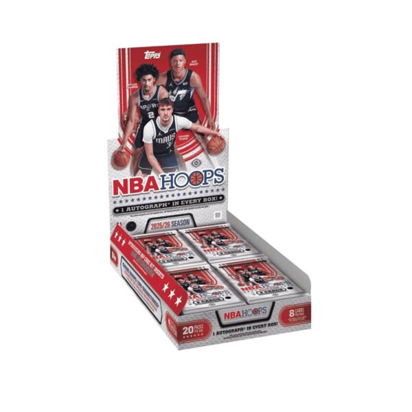 2025-26 Topps NBA Hoops Basketball Hobby Box