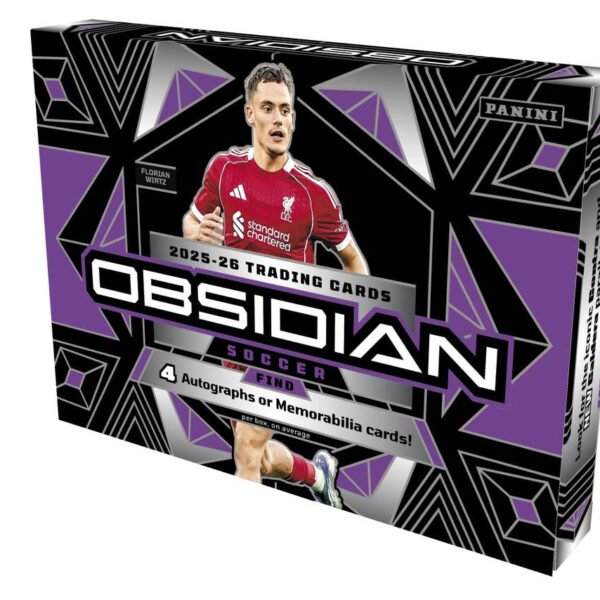 2025-26 Panini Obsidian Soccer Hobby Box