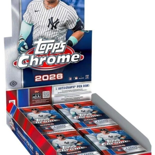 2026 Topps Chrome Baseball Hobby Box