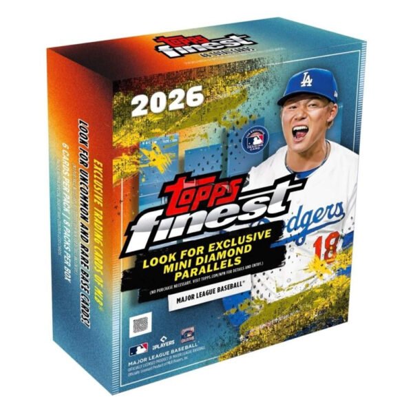 2026 Topps Finest Baseball Mega Box