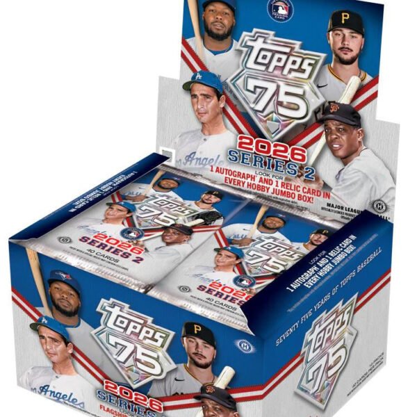 2026 Topps Series 2 Baseball Hobby Jumbo Box