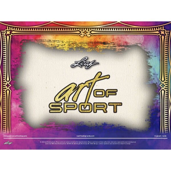 2026 Leaf Art of Sport Multi-Sport 10-Box Case