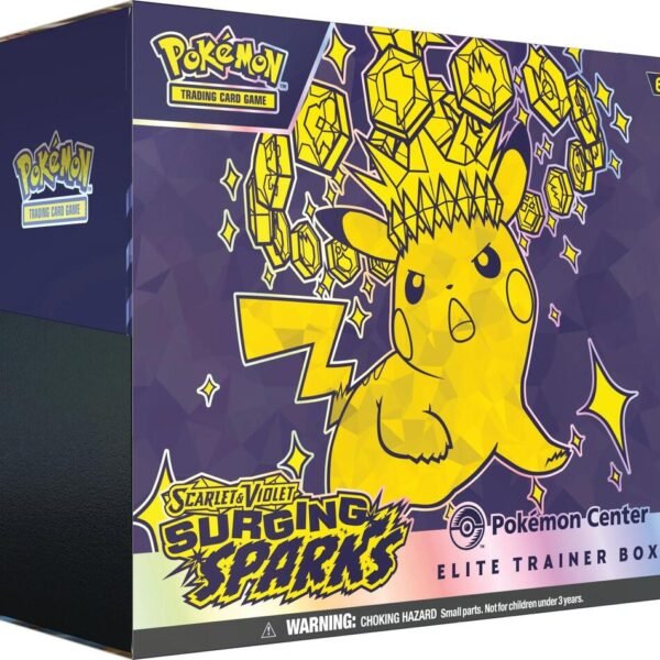 Surging Sparks Pokemon Center Elite Trainer Box