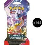 Pokemon Temporal Forces Sleeved Booster Pack Case
