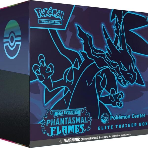 Pokemon Phantasmal Flames Pokemon Center Elite Trainer Box w/ Case Protector