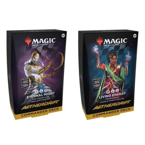 Magic the Gathering: Aetherdrift Commander 4-Deck Case