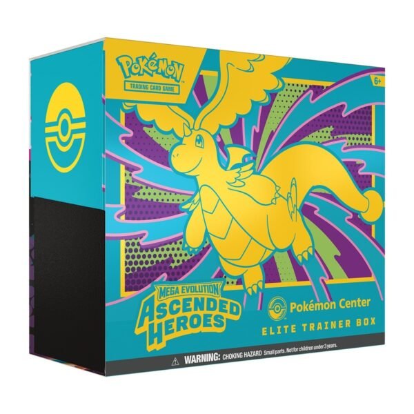 Ascended Heroes Pokemon Center Elite Trainer Box w/ Case Protector