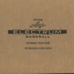 2026 Leaf Electrum Baseball Hobby Box 10-Box Case