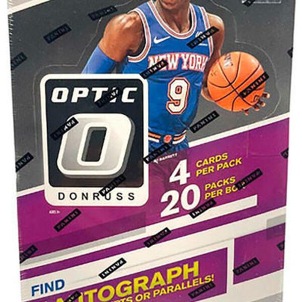 2019-20 Panini Donruss Optic Basketball Hobby 12-Box Case