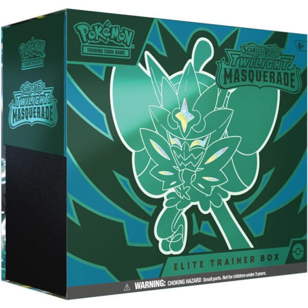 Pokemon Twilight Masquerade 10 Elite Trainer Box Case