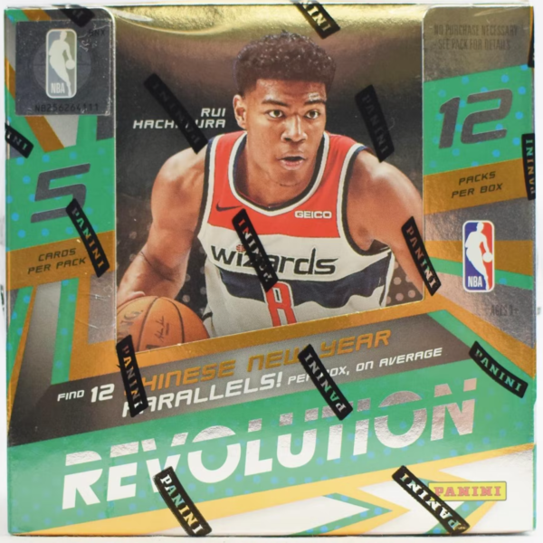 2019/20 Panini Revolution Basketball Chinese New Year 8 Box Case