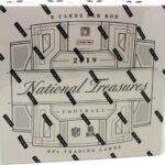 2019 Panini National Treasures Football Hobby 4 Box Case