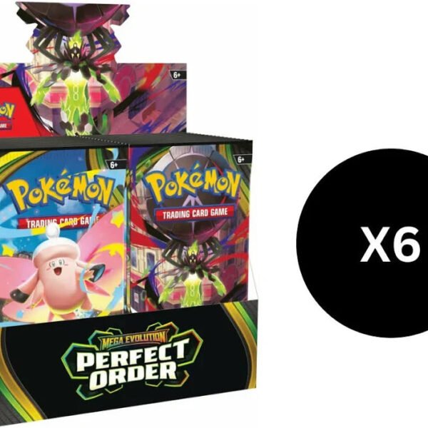 Pokemon Perfect Order Booster 6 Box Case