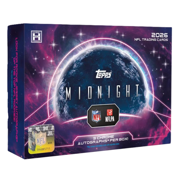 2026 Topps Midnight Football Hobby Box **PRESALE**