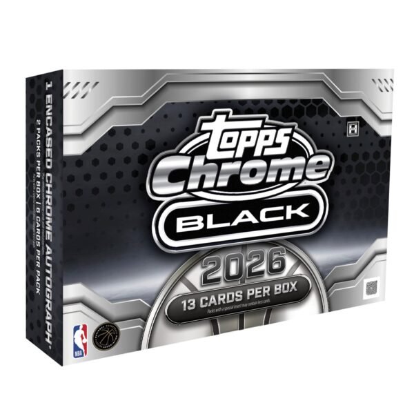 2025-26 Topps Chrome Black Basketball Hobby Box