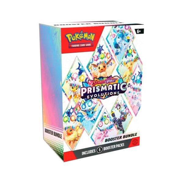 Pokémon TCG: Scarlet & Violet Prismatic Evolutions Booster Bundle