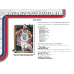 2025/26 Topps Basketball Hobby 12 Box Case - Image 3